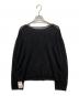 Plage (プラージュ) Li/Ny simple プルオーバー シアーニット ブラック サイズ:Free 未使用品：6000円