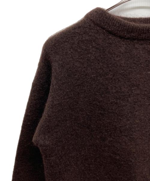 Acne studios（アクネ ストゥディオス）ACNE STUDIOS (アクネ ストゥディオス) DRAMATIC MOH ブラウン サイズ:XSの古着・服飾アイテム