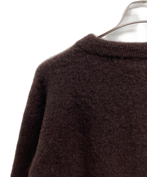 Acne studios（アクネ ストゥディオス）ACNE STUDIOS (アクネ ストゥディオス) DRAMATIC MOH ブラウン サイズ:XSの古着・服飾アイテム