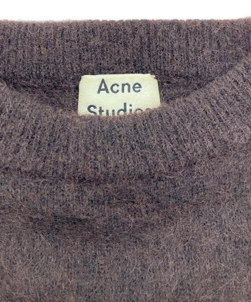 Acne studios（アクネ ストゥディオス）ACNE STUDIOS (アクネ ストゥディオス) DRAMATIC MOH ブラウン サイズ:XSの古着・服飾アイテム