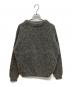 Acne studios（アクネ ストゥディオス）の古着「DRAMATIC MOH　ウールクルーネックニット」｜グレー