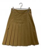 FRED PERRY×BEAMSフレッドペリー×ビームス）の古着「別注Tennis Pleats Skirt」｜カーキ