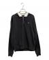 FRED PERRY（フレッドペリー）の古着「ハーフジップ ポロスウェットシャツ」｜チャコールグレー