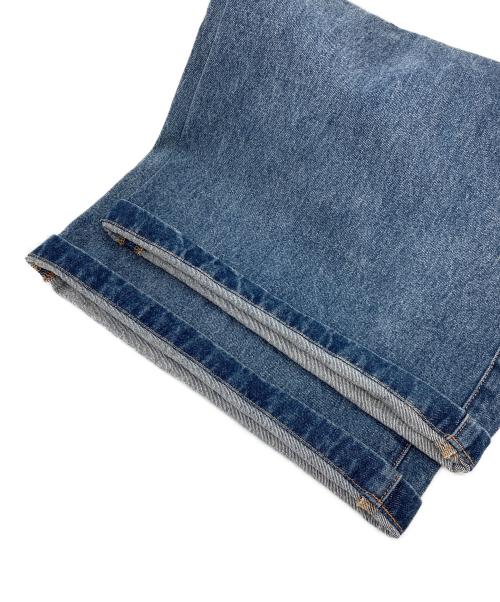MAISON SPECIAL（メゾンスペシャル）MAISON SPECIAL (メゾンスペシャル) Double Waist Baggy Denim ブルー サイズ:38の古着・服飾アイテム