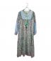SZ Blockprints（エスゼットブロックプリント）の古着「Silk Jodhpur Dress」｜ピンク