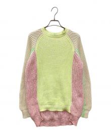 STELLA McCARTNEY（ステラマッカートニー）の古着「リブニット ネオンカラーニットセーター」｜マルチカラー