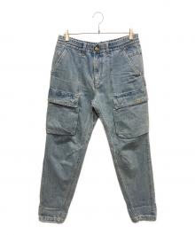 KITH（キス）の古着「デニムカーゴパンツ」｜インディゴ