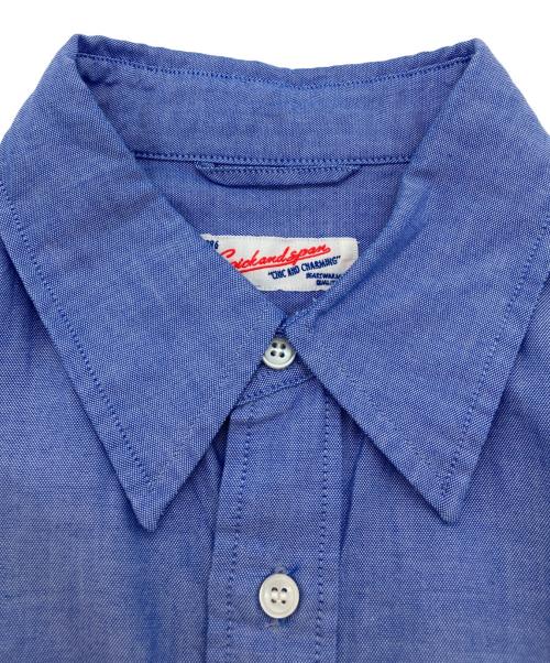 Spick and Span（スピック＆スパン）Spick and Span (スピック＆スパン) オックススタンダードシャツ 長袖シャツ　ロングスリーブシャツ ブルー サイズ:FREEの古着・服飾アイテム