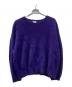 Lui's（ルイス）の古着「片畦グランジニット」｜パープル