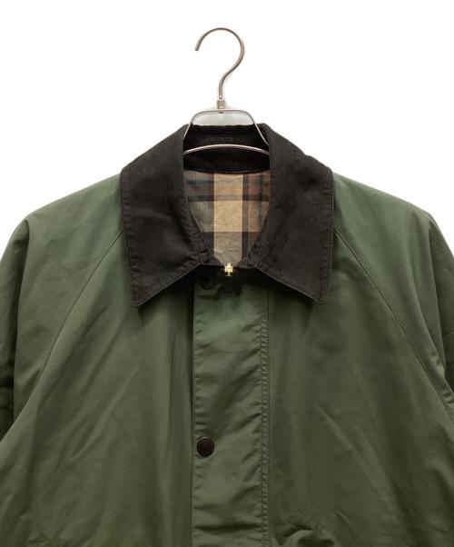 Barbour（バブアー）Barbour (バブアー) Adam et Rope (アダム エ ロペ) リバーシブルトランスポートジャケット グリーン サイズ:38の古着・服飾アイテム