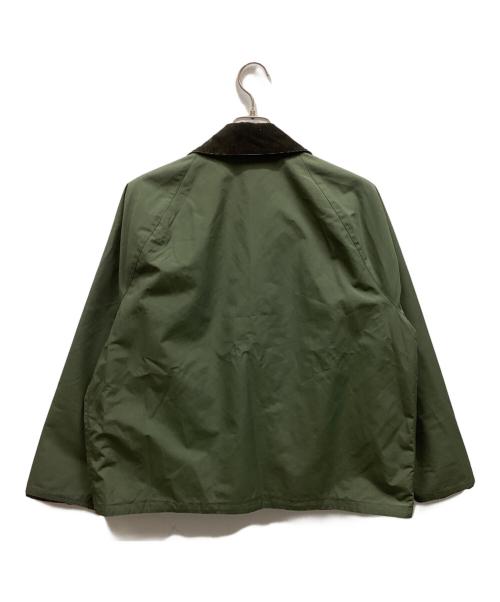 Barbour（バブアー）Barbour (バブアー) Adam et Rope (アダム エ ロペ) リバーシブルトランスポートジャケット グリーン サイズ:38の古着・服飾アイテム