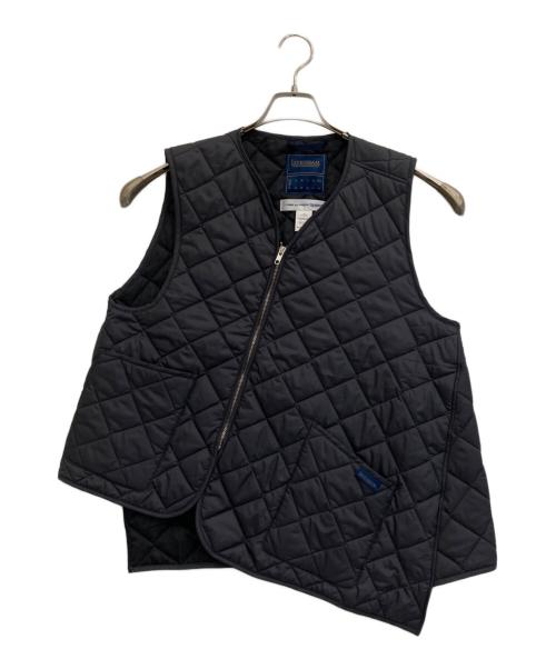 LAVENHAM（ラベンハム）LAVENHAM (ラベンハム) COMME des GARCONS SHIRT (コムデギャルソンシャツ) ベスト グレー サイズ:XSの古着・服飾アイテム