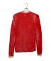 DIESEL (ディーゼル) ペインティングロゴニット レッド サイズ:Ｍ：12000円