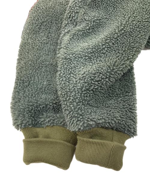 Mr.Gentleman（ミスタージェントルマン）MR.GENTLEMAN (ミスタージェントルマン) ボアジャケット オリーブ サイズ:Ⅼの古着・服飾アイテム