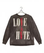 SAINT MICHAEL×VLONEセントマイケル×ヴィーロン）の古着「LS TEE」｜ブラック