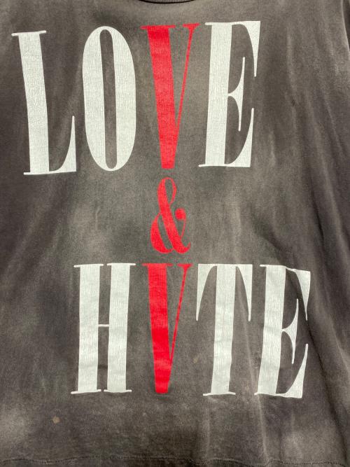 SAINT MICHAEL（セントマイケル）SAINT MICHAEL (セントマイケル) VLONE (ヴィーロン) LS TEE ブラック サイズ:XXXLの古着・服飾アイテム