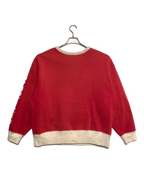 SAINT MICHAEL（セントマイケル）SAINT MICHAEL (セントマイケル) CREW NECK SWEAT SOFT LOVE ブラック サイズ:Lの古着・服飾アイテム