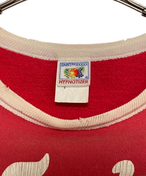 SAINT MICHAEL（セントマイケル）SAINT MICHAEL (セントマイケル) CREW NECK SWEAT SOFT LOVE ブラック サイズ:Lの古着・服飾アイテム