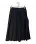 FRED PERRY (フレッドペリー) Sheer Knit Paneled Skirt　F8703 ブラック サイズ:64-70：6000円