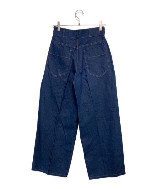 THE RERACS（ザ リラクス）THE RERACS (ザ リラクス) THE WIDE DENIM インディゴ サイズ:38の古着・服飾アイテム