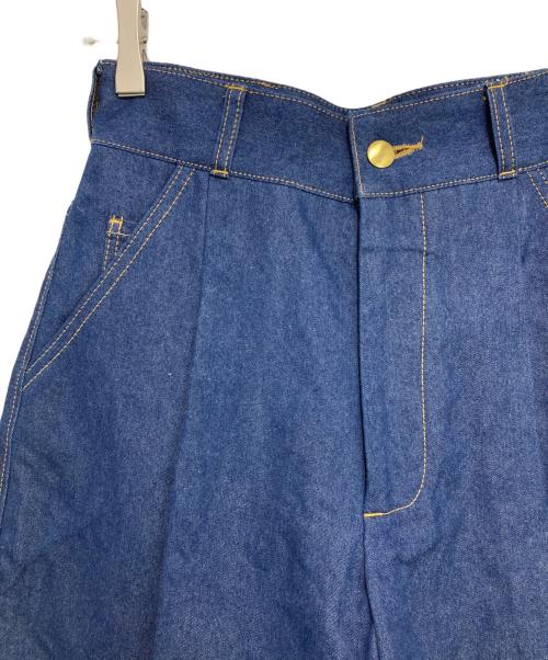 THE RERACS（ザ リラクス）THE RERACS (ザ リラクス) THE WIDE DENIM インディゴ サイズ:38の古着・服飾アイテム
