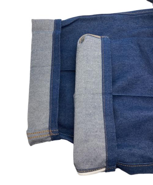 THE RERACS（ザ リラクス）THE RERACS (ザ リラクス) THE WIDE DENIM インディゴ サイズ:38の古着・服飾アイテム