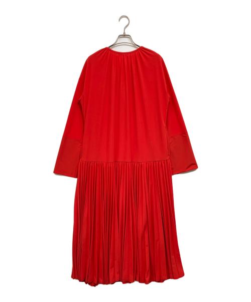INSCRIRE（アンスクリア）INSCRIRE (アンスクリア) マキシワンピース レッド サイズ:Freeの古着・服飾アイテム