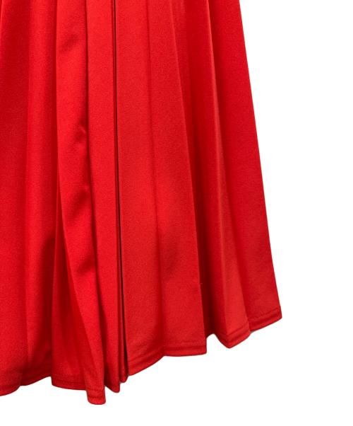 INSCRIRE（アンスクリア）INSCRIRE (アンスクリア) マキシワンピース レッド サイズ:Freeの古着・服飾アイテム