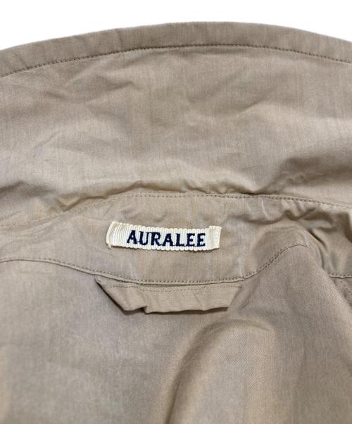 AURALEE（オーラリー）AURALEE (オーラリー) FINX POLYESTER BIG TRENCH COAT ベージュ サイズ:1の古着・服飾アイテム