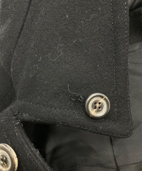 BLESS（ブレス）BLESS (ブレス) メルトンフードブルゾン ブラック サイズ:Sの古着・服飾アイテム