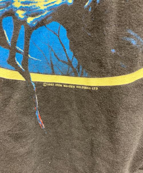 IRON MAIDEN（アイアンメイデン）IRON MAIDEN (アイアンメイデン) バンドTシャツ ブラック サイズ:LARGEの古着・服飾アイテム