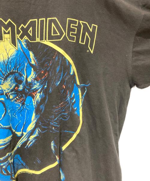 IRON MAIDEN（アイアンメイデン）IRON MAIDEN (アイアンメイデン) バンドTシャツ ブラック サイズ:LARGEの古着・服飾アイテム