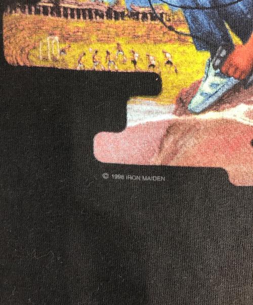 バンドTシャツ（バンドTシャツ）バンドTシャツ (バンドTシャツ) IRON MAIDEN (アイアンメイデン) 90s IRON MAIDEN(アイアンメイデン) バンドTシャツ ブラック サイズ:XLの古着・服飾アイテム