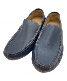 COLE HAAN（コールハーン）の古着「コブラヴァンプシューズ」｜ネイビー