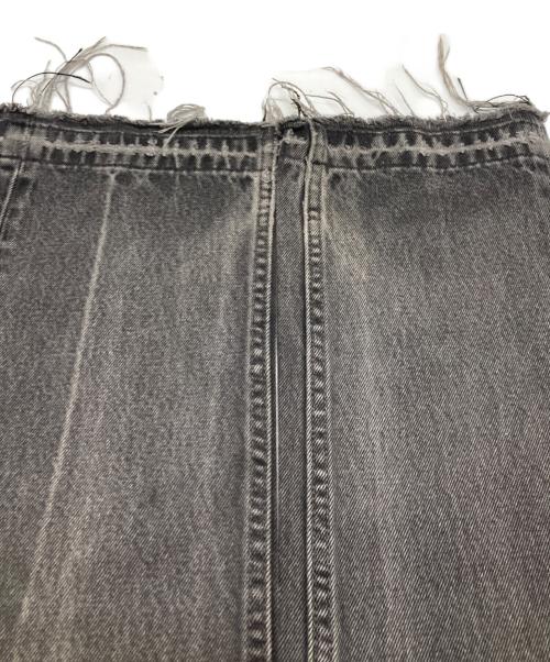 LEVI'S（リーバイス）LEVI'S (リーバイス) 505 リペアデニムパンツ ブラック サイズ:76cm(W30)の古着・服飾アイテム