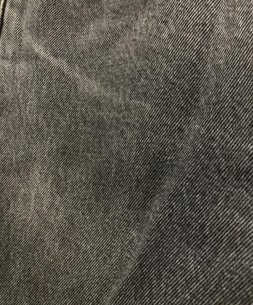 LEVI'S（リーバイス）LEVI'S (リーバイス) 505 リペアデニムパンツ ブラック サイズ:76cm(W30)の古着・服飾アイテム