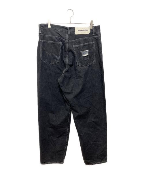 NEIGHBORHOOD（ネイバーフッド）NEIGHBORHOOD (ネイバーフッド) PHINGERIN (フィンガリン) 6 POCKET Jeans ブラック サイズ:XLの古着・服飾アイテム