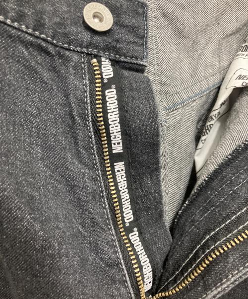 NEIGHBORHOOD（ネイバーフッド）NEIGHBORHOOD (ネイバーフッド) PHINGERIN (フィンガリン) 6 POCKET Jeans ブラック サイズ:XLの古着・服飾アイテム