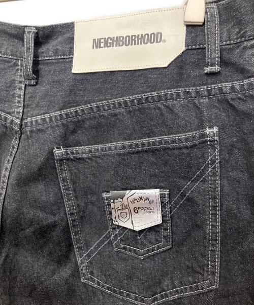 NEIGHBORHOOD（ネイバーフッド）NEIGHBORHOOD (ネイバーフッド) PHINGERIN (フィンガリン) 6 POCKET Jeans ブラック サイズ:XLの古着・服飾アイテム