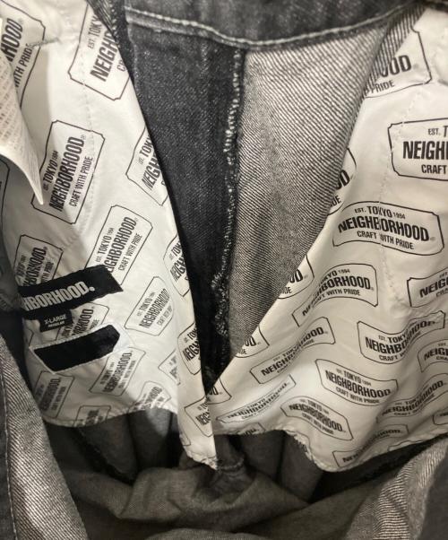 NEIGHBORHOOD（ネイバーフッド）NEIGHBORHOOD (ネイバーフッド) PHINGERIN (フィンガリン) 6 POCKET Jeans ブラック サイズ:XLの古着・服飾アイテム