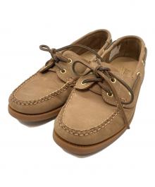 G.H.BASS×BEAUTY&YOUTH（ジーエイチバス×ビューティーアンドユース）の古着「別注 デッキシューズ」｜ベージュ