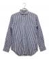 eYe COMME des GARCONS JUNYAWATANABE MAN（アイ コム デ ギャルソン ジュンヤ ワタナベ マン）の古着「ストライプシャツ」｜ネイビー×ホワイト