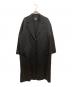 JOURNAL STANDARD（ジャーナルスタンダード）の古着「Hamilton Rever ロングコート」｜ブラック