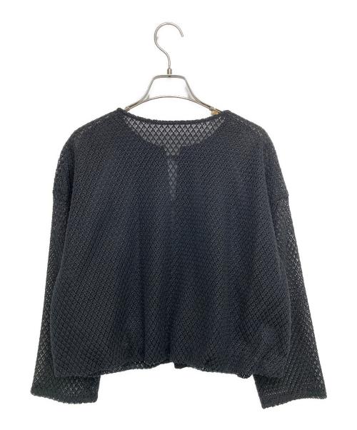 VIVIENNE TAM（ヴィヴィアンタム）VIVIENNE TAM (ヴィヴィアンタム) LATTICE LACE ジャケット ブラック サイズ:38の古着・服飾アイテム