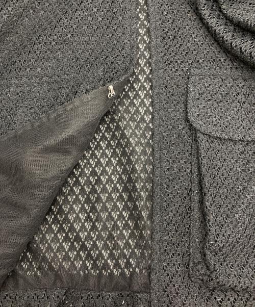 VIVIENNE TAM（ヴィヴィアンタム）VIVIENNE TAM (ヴィヴィアンタム) LATTICE LACE ジャケット ブラック サイズ:38の古着・服飾アイテム