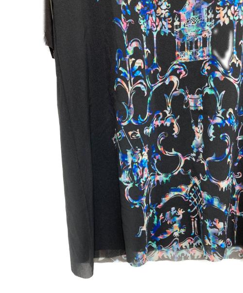 VIVIENNE TAM（ヴィヴィアンタム）VIVIENNE TAM (ヴィヴィアンタム) オーロラパワーネットワンピース ブラック サイズ:40の古着・服飾アイテム