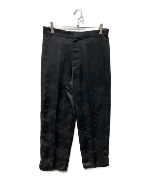 VIVIENNE TAM（ヴィヴィアンタム）VIVIENNE TAM (ヴィヴィアンタム) Panda satin パンツ　15275631 ブラック サイズ:40の古着・服飾アイテム