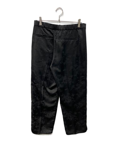 VIVIENNE TAM（ヴィヴィアンタム）VIVIENNE TAM (ヴィヴィアンタム) Panda satin パンツ　15275631 ブラック サイズ:40の古着・服飾アイテム