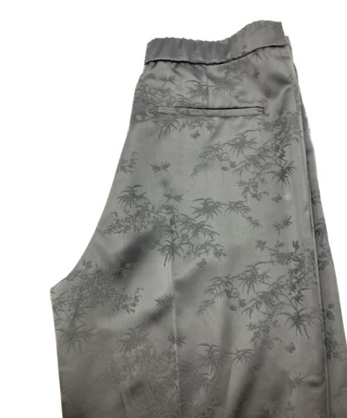 VIVIENNE TAM（ヴィヴィアンタム）VIVIENNE TAM (ヴィヴィアンタム) Panda satin パンツ　15275631 ブラック サイズ:40の古着・服飾アイテム