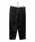 VIVIENNE TAM (ヴィヴィアンタム) Panda satin パンツ　15275631 ブラック サイズ:40：7000円